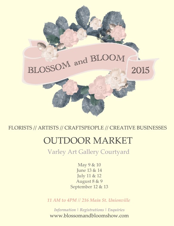 Blossom and Bloom Poster